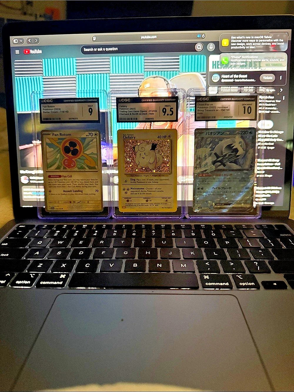 3 CGC slabs 9,9.5,10 lot
